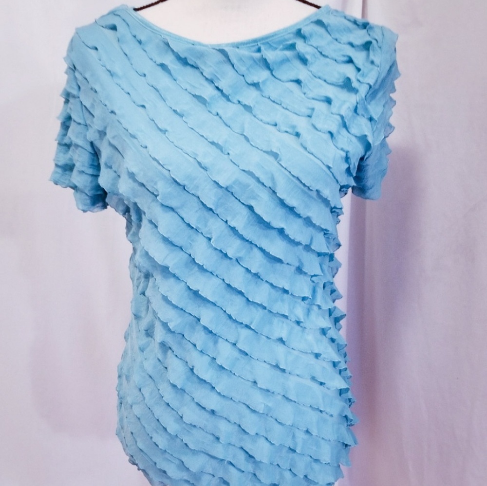 Notations Women's Ruffled Top Small